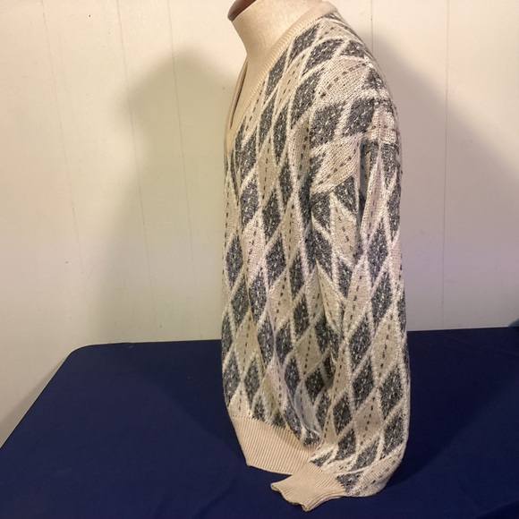 Vintage Jaeger Men’s Cotton Blend Sweater made in Great Britain Size XL - Picture 6 of 8